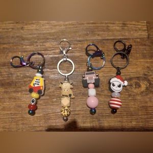 Beaded keychains
